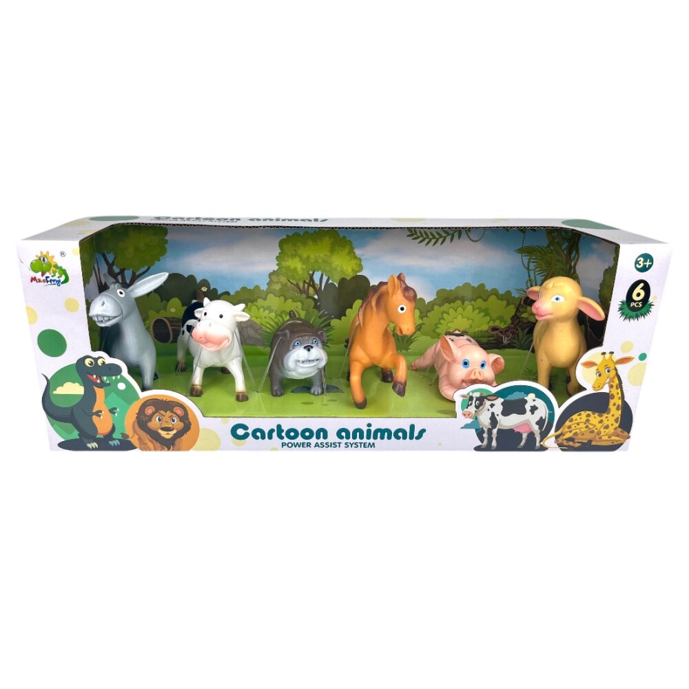 Set 6 animales de la granja ak Set 6 animales de la granja ak
