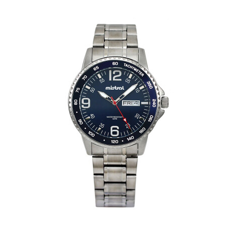 Reloj Mistral Clasico Acero Plata 0