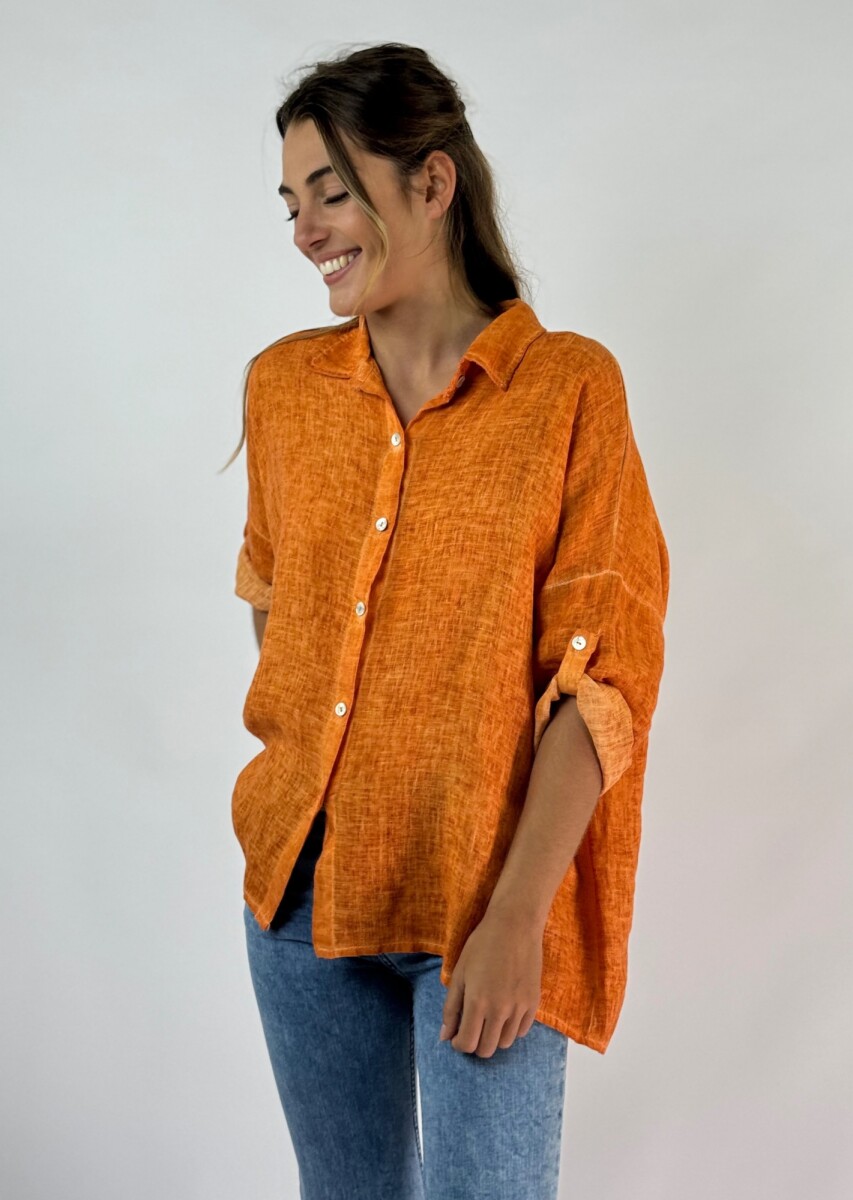 CAMISA NOCTARA - NARANJA 