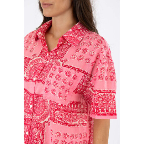 Camison block Rosado