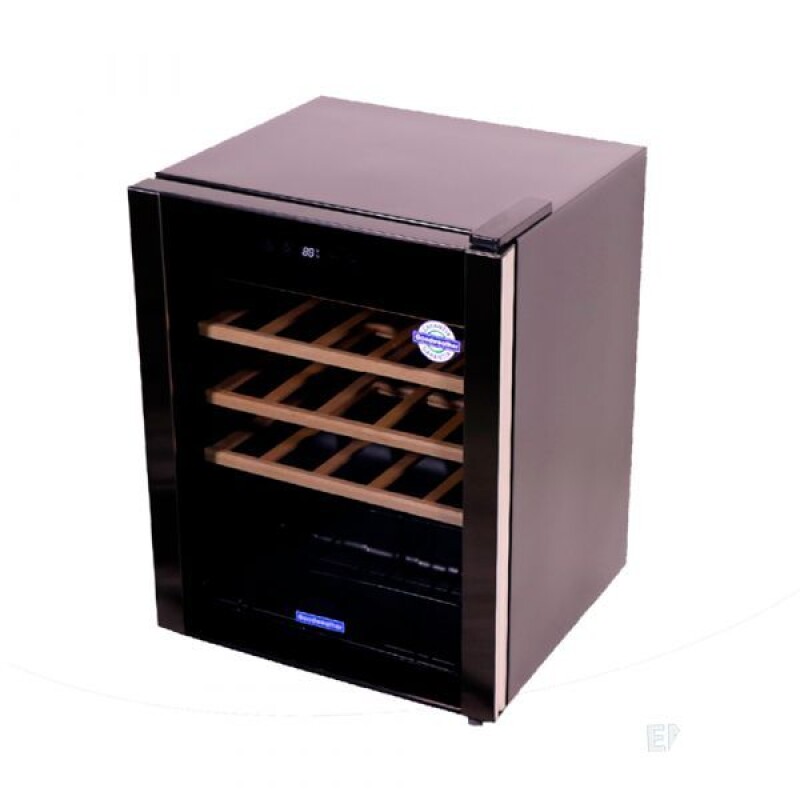 Enfriador de Vino Wine Cooler 24 Bot. Goodweather GW-60VN Enfriador de Vino Wine Cooler 24 Bot. Goodweather GW-60VN