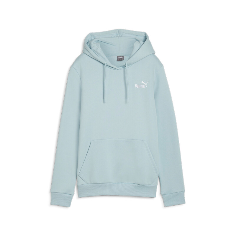 Abrigo ESS+ Embroidery Hoodie Felpa de Mujer Celeste