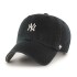 Gorras 47 Brand Mlb New York Yankees Base Runner 47 Clean Up Unisex Black