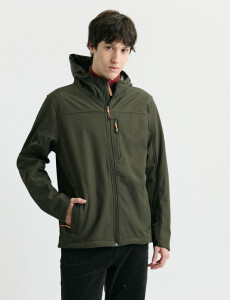 300550 CAMPERA HARRINGTON LABEL Verde