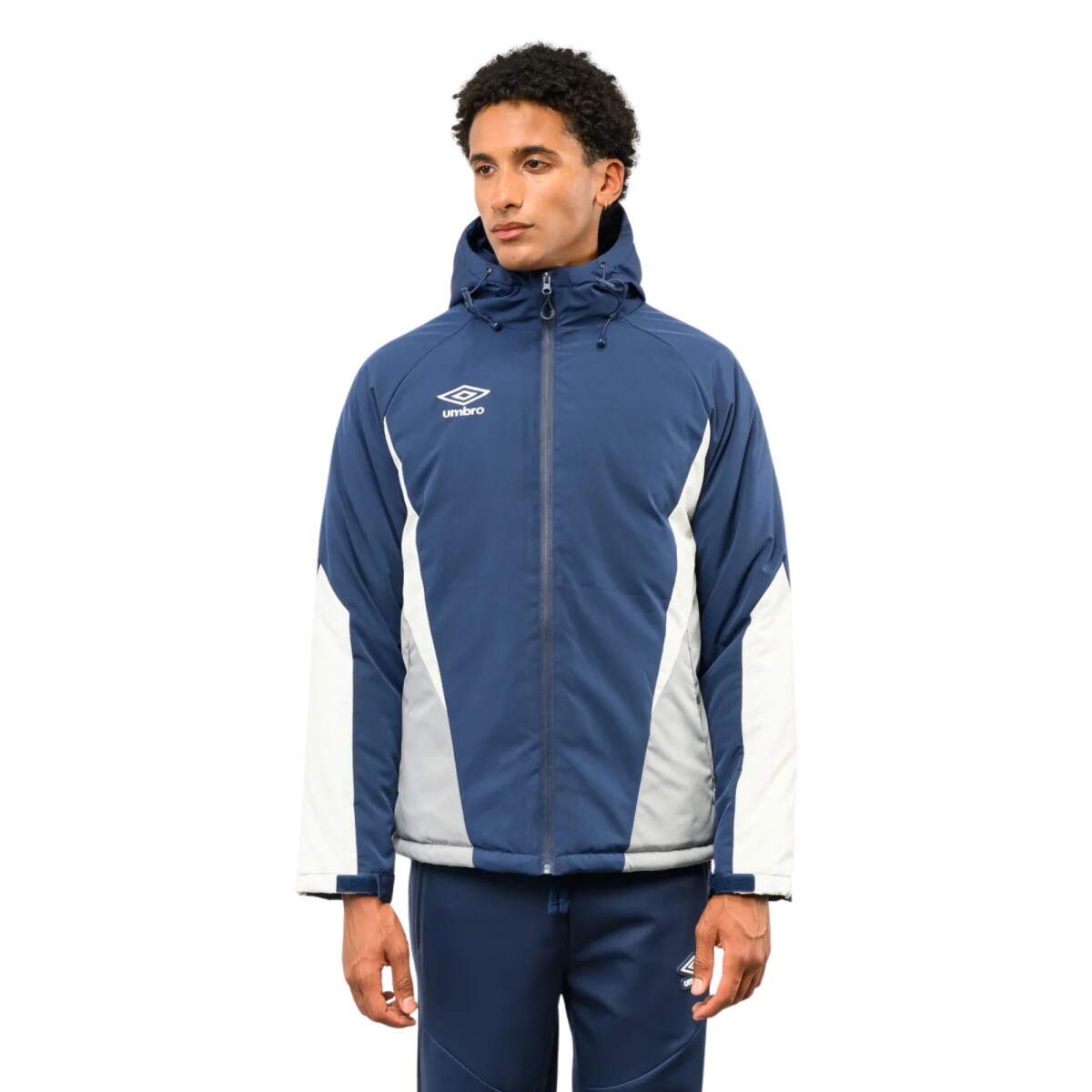 Campera Umbro Zone Hombre 20103728 - Azul-gris 