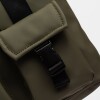 Bolso Daily en efecto cuero rubber Verde