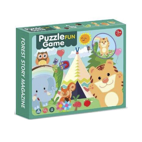 Set de Puzzle con Diseño de Animales Imantados U