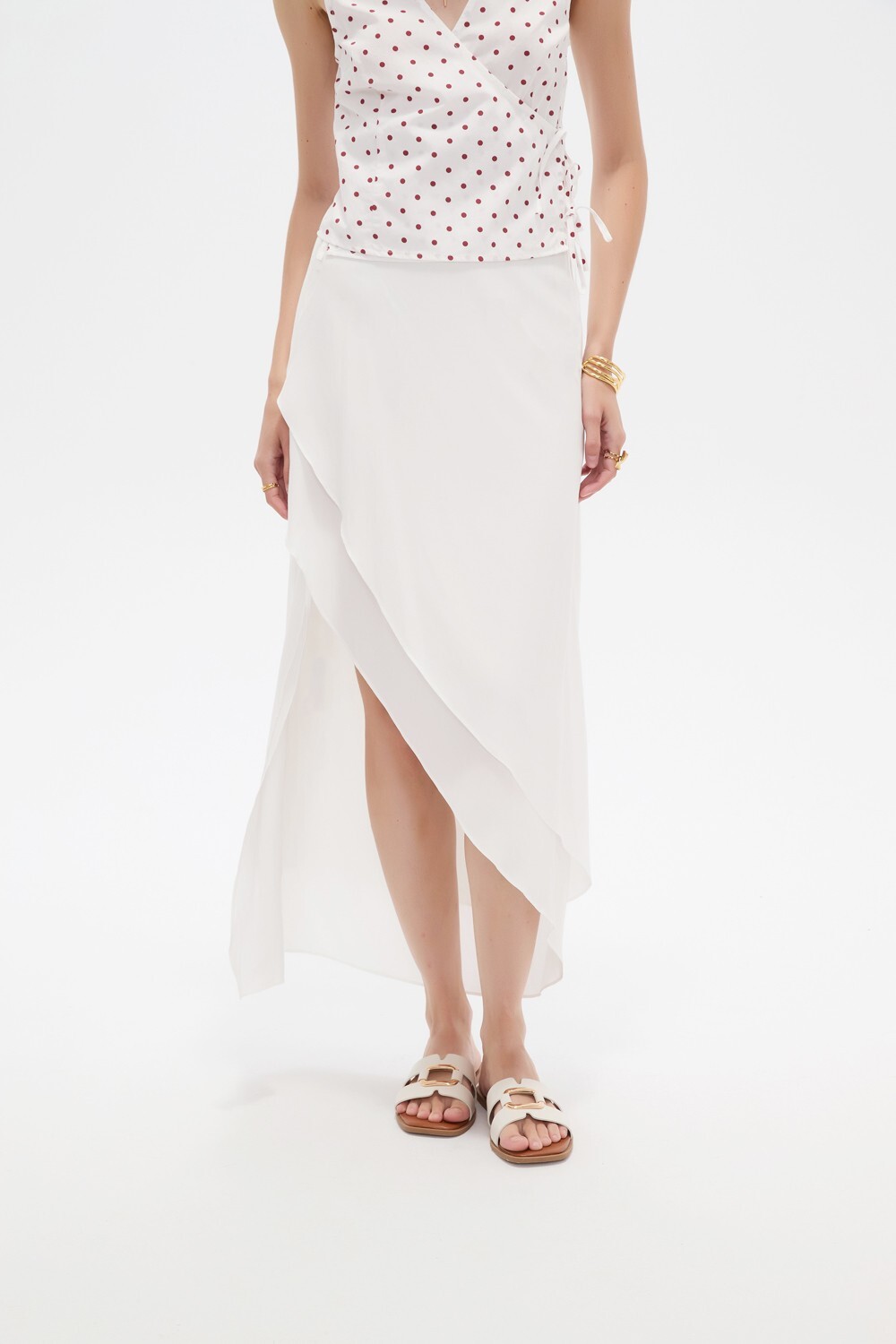 Falda Xelto Marfil / Off White