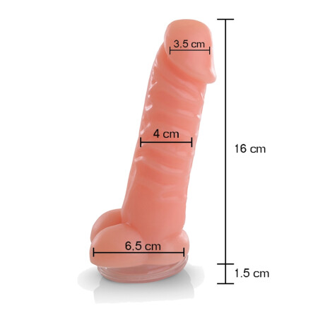 Vibrador Pleasure Fun Con Ventosa Piel