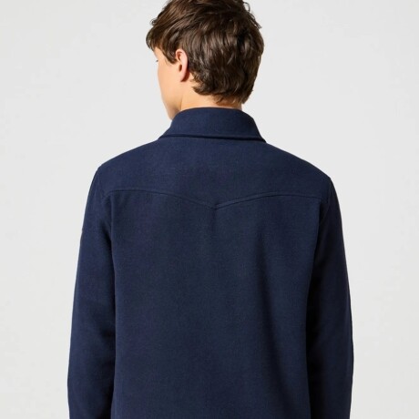 Campera Wrangler de Hombre - WOOL JACKET - 112357212DARKNAVY ELD