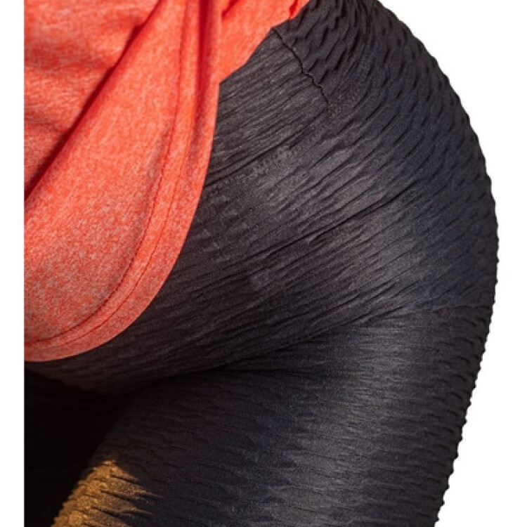 CALZA CICLISTA CON TEXTURA GRIS