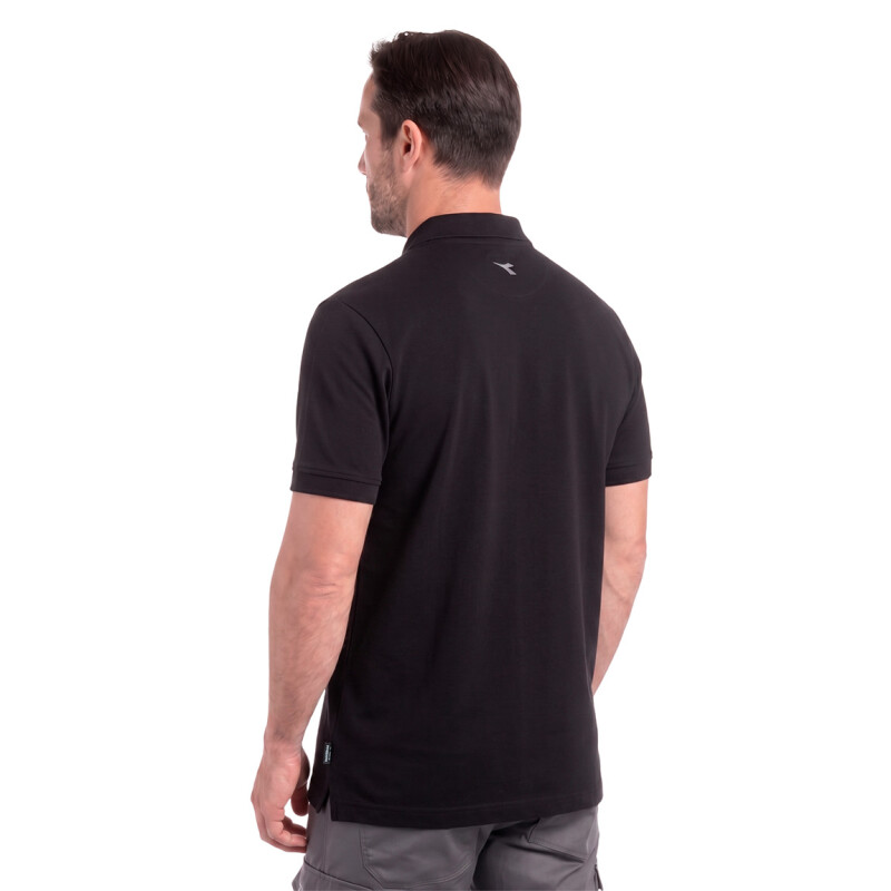 Diadora Gar M -utility Polo&tees Polo Mc Industry Negro