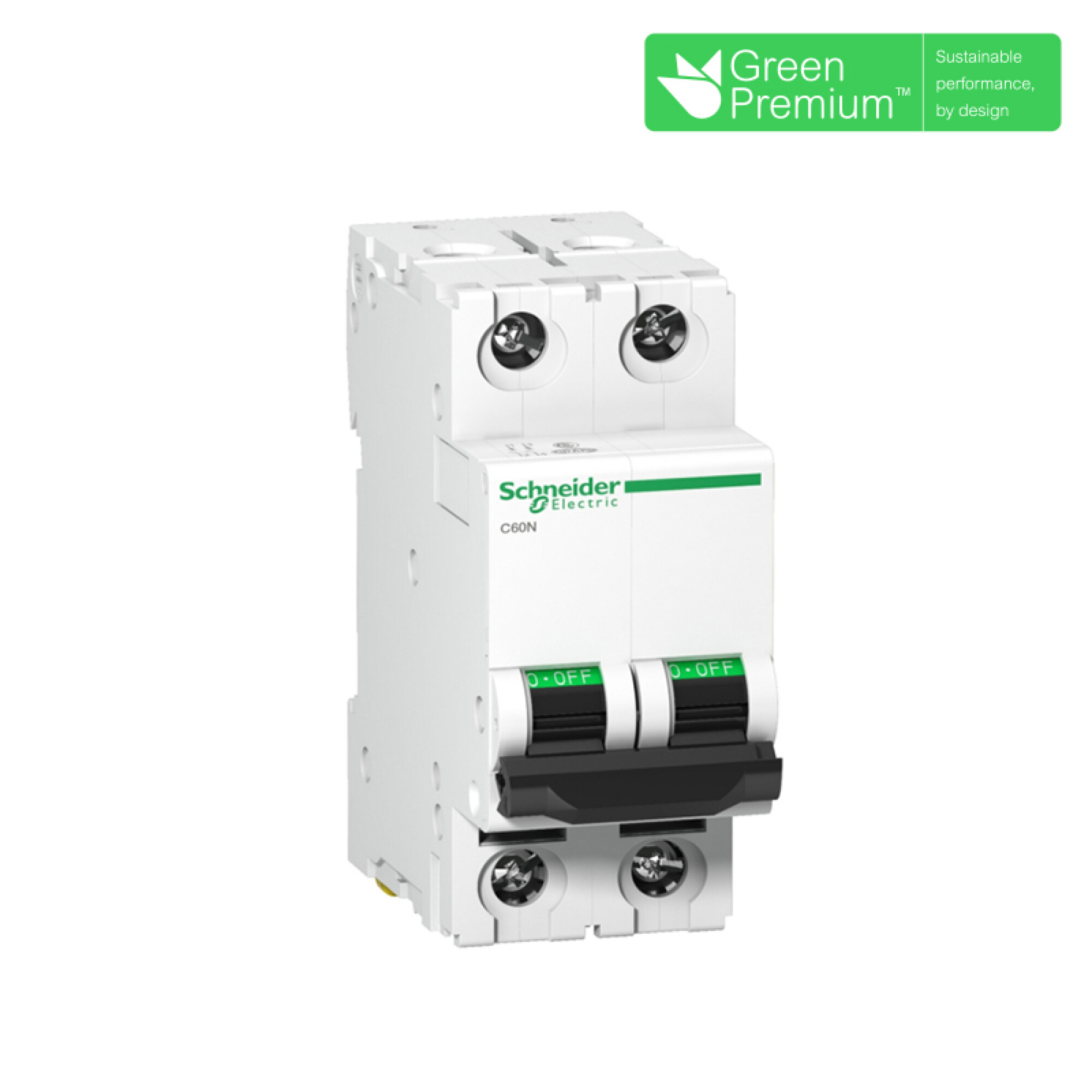 Disjoncteur IC60N 2P 32A Courbe D - Protection Électrique Fiable Fabriqué En France