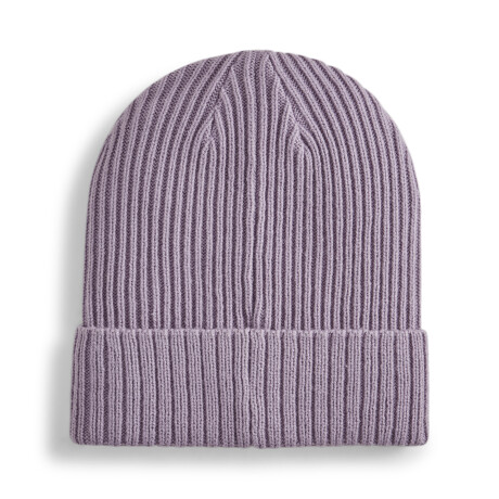 Ribbed Clas.Cuff Beanie 02403819 Lila