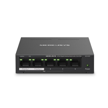 Switch Esc Mercusys MS105GP 5PT Gbit Poe 001