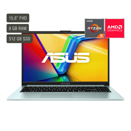 Notebook Asus Vivobook 15,6'' Ryzen 5 8GB 512GB W11 001
