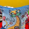 Funda Almohadon Gatito Modelo 12