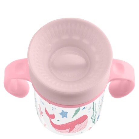 Vaso 360 con asas Deep Sea Rosa