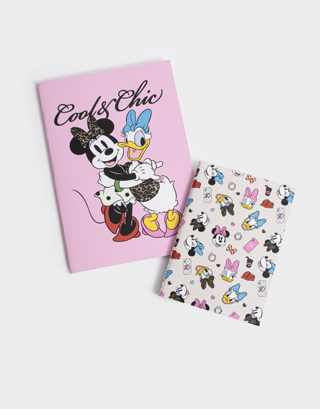 Anotadores Cuadernos y Memos Set De Libreta Minnie Y Daisya5 Y Libreta A6 - Combinacion Multicolor