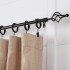 Barrote Cortina Extensible 1 A 2 M Soporte Espiral Barrote Cortina Extensible 1 A 2 M Soporte Espiral