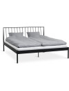 Estructura cama 180x200 ABILDRO negro Estructura cama 180x200 ABILDRO negro