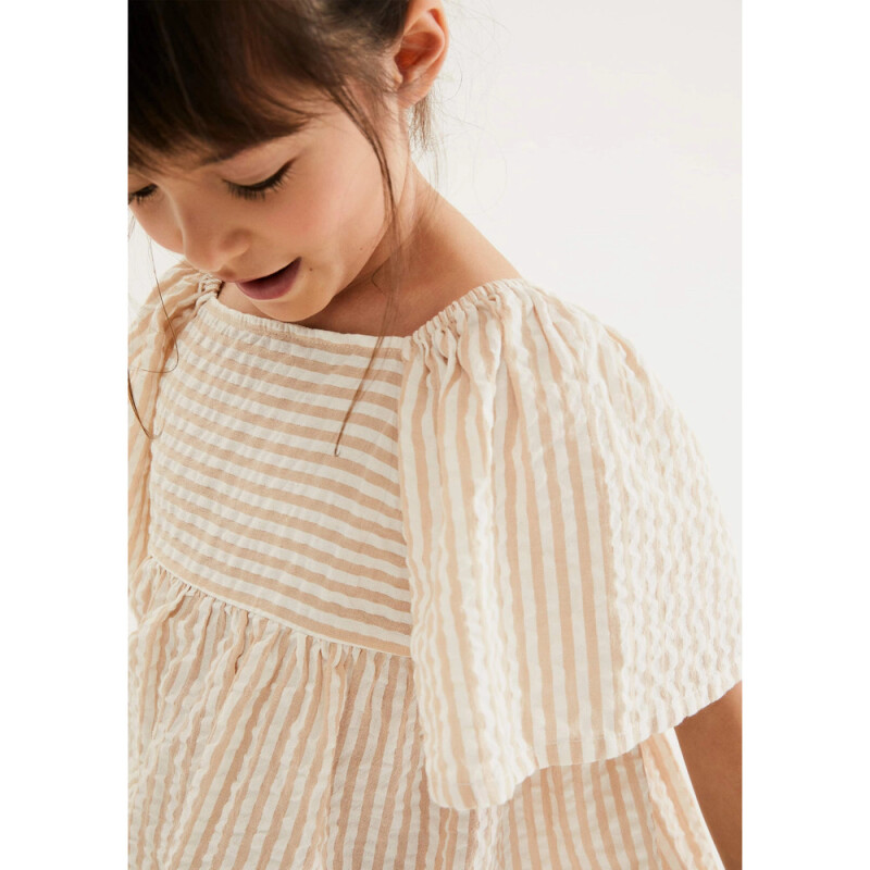 VESTIDO MM FEM CAQUI CLARO