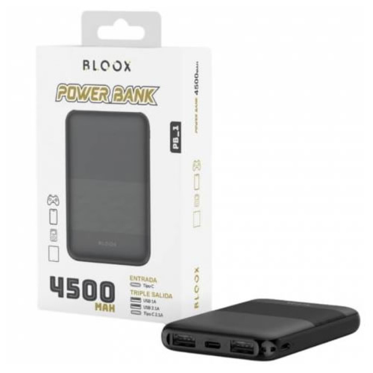 Cargador power bank de 2600 mAh 