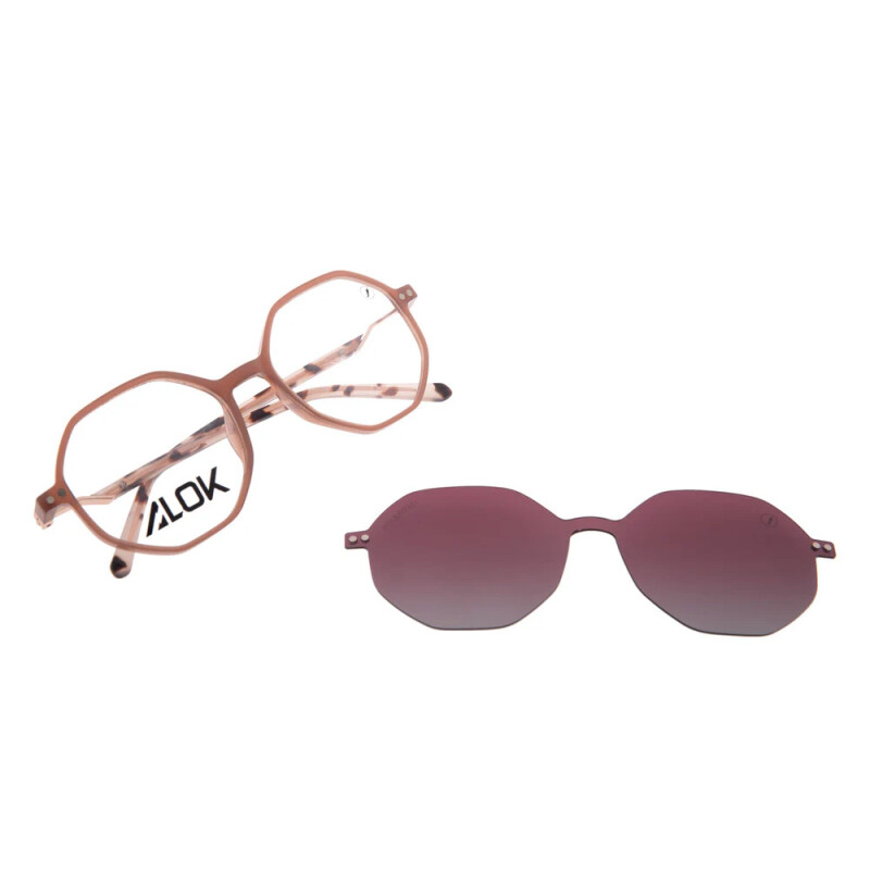 Línea Vista Alok Redondo - Mujer Gradiente/negro