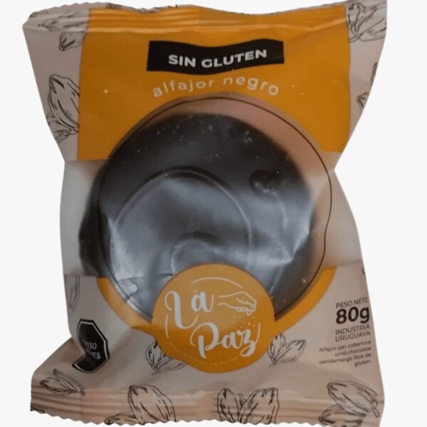 Alfajor de choco negro La Paz Alfajor de choco negro La Paz