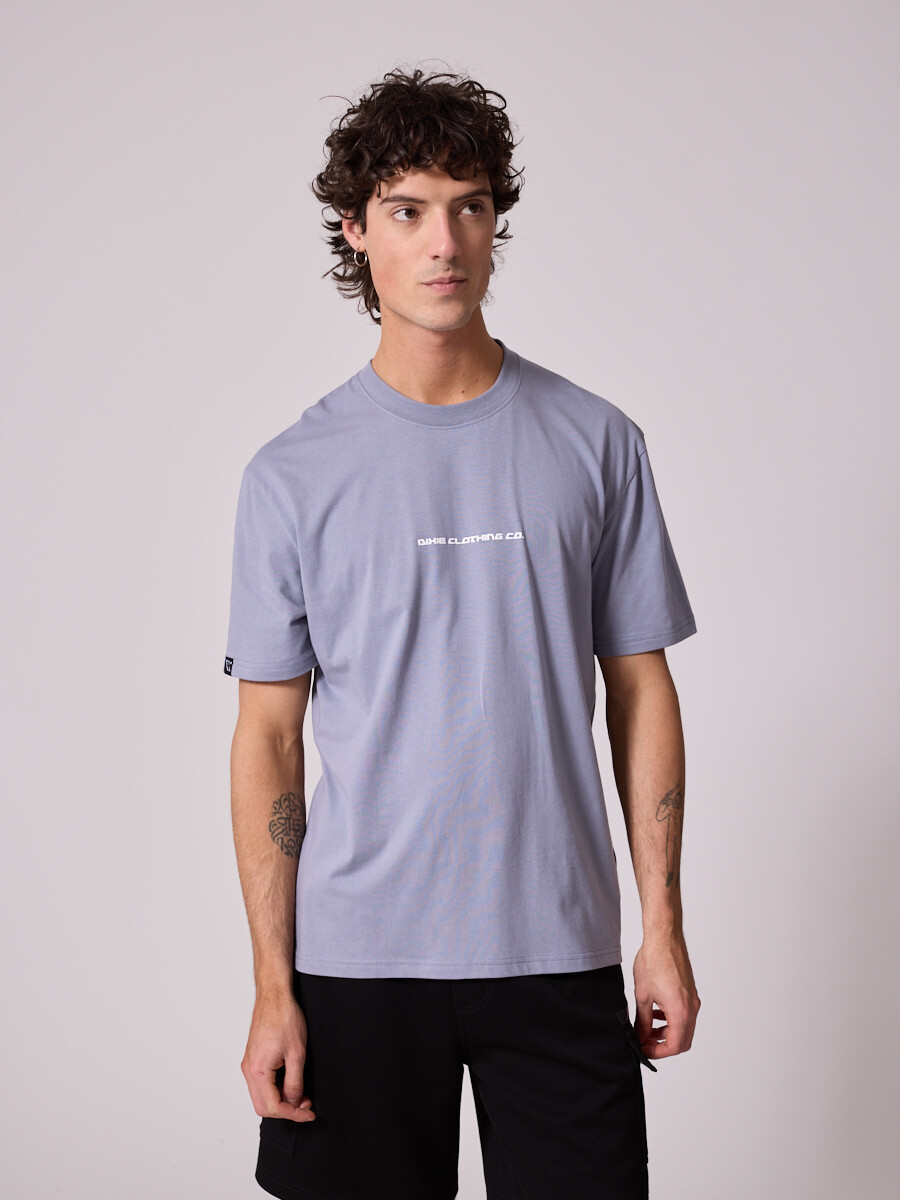 T-SHIRT REIBO DIXIE Gris Claro
