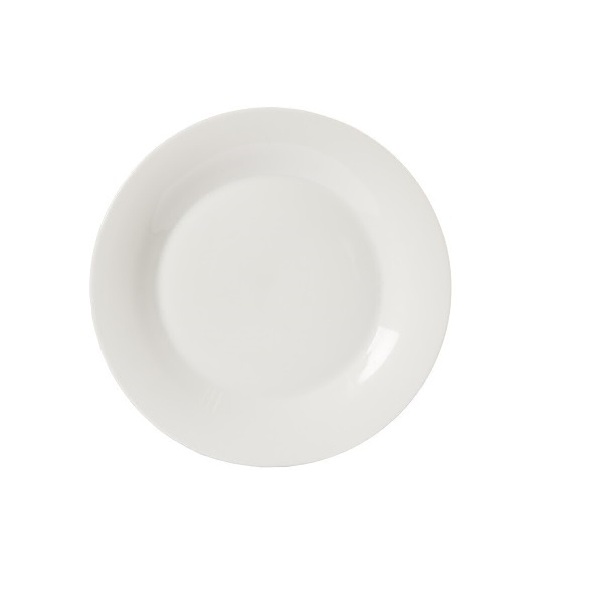 Plato llano 19 cms Super Blanco 