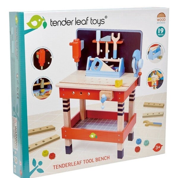 Tender Leaf Toys Set De Herramientas De Madera Niños Juguete Tender Leaf Toys Set De Herramientas De Madera Niños Juguete