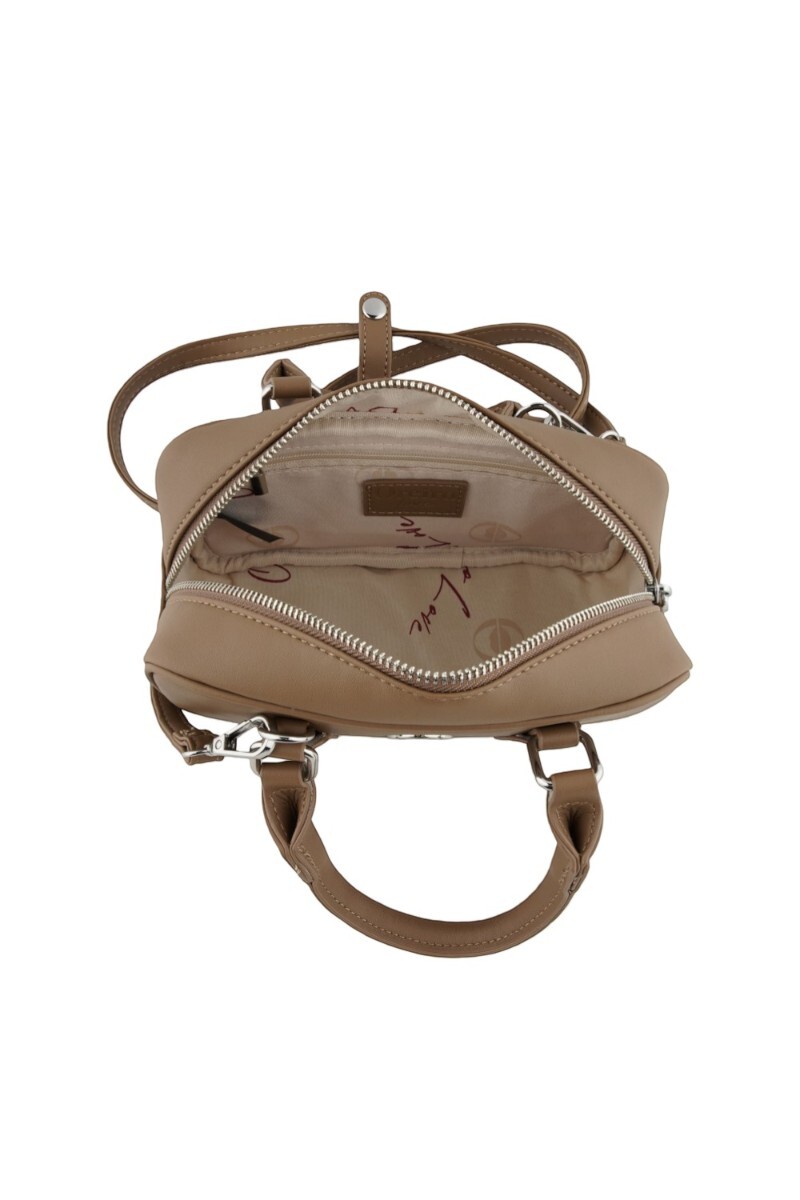 Cartera Las Oreiro Beige