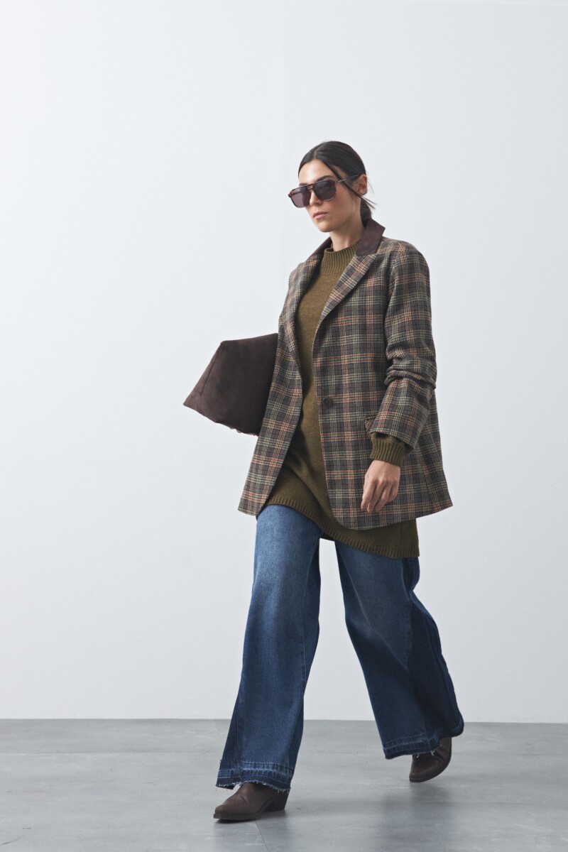 BLAZER CLODIE Gris Oscuro