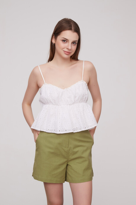 Blusa Flomam Blanco