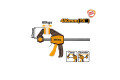 PRENSA RAPIDA AUTO AJUSTABLE 18" 60KG PRENSA RAPIDA AUTO AJUSTABLE 18" 60KG