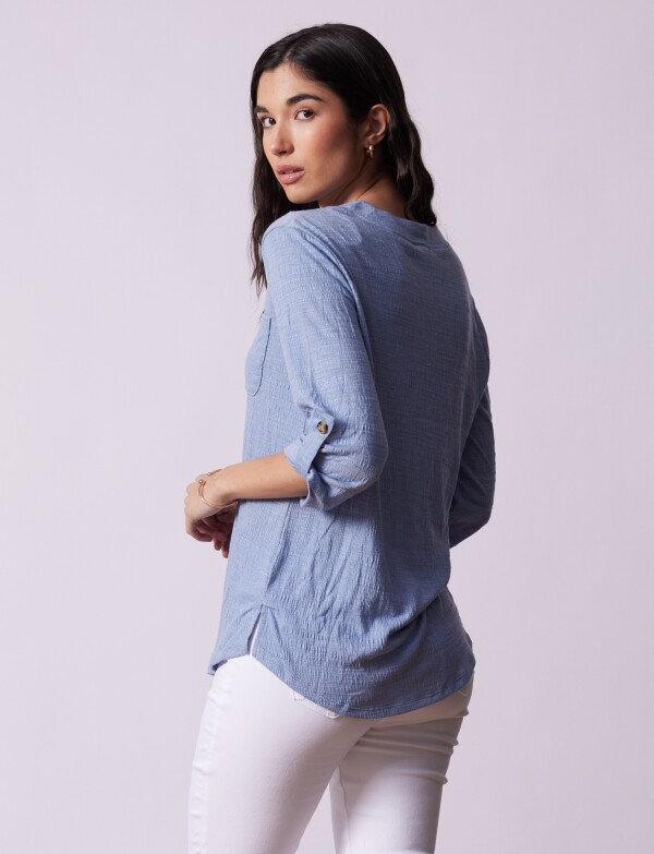 Blusa Botones CELESTE
