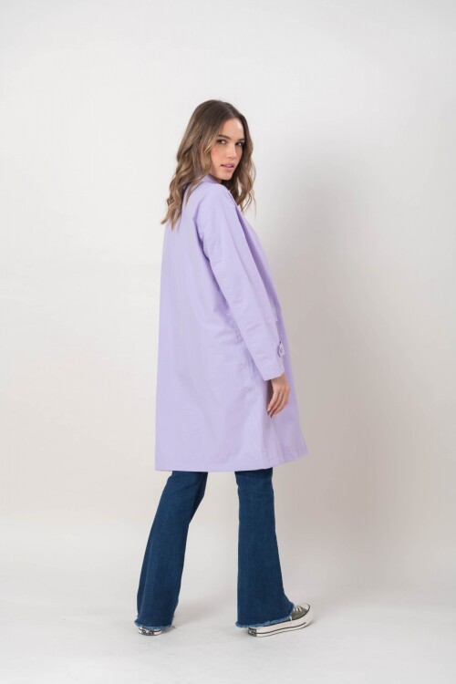 Trench impermeable Flotte Lila