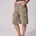 SHORT JEAN RAYE DIXIE Verde Oxido