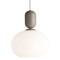 COLGANTE DECORATIVO DALU Luminaria Colgante Dalu Glass Gris ø 20 cm