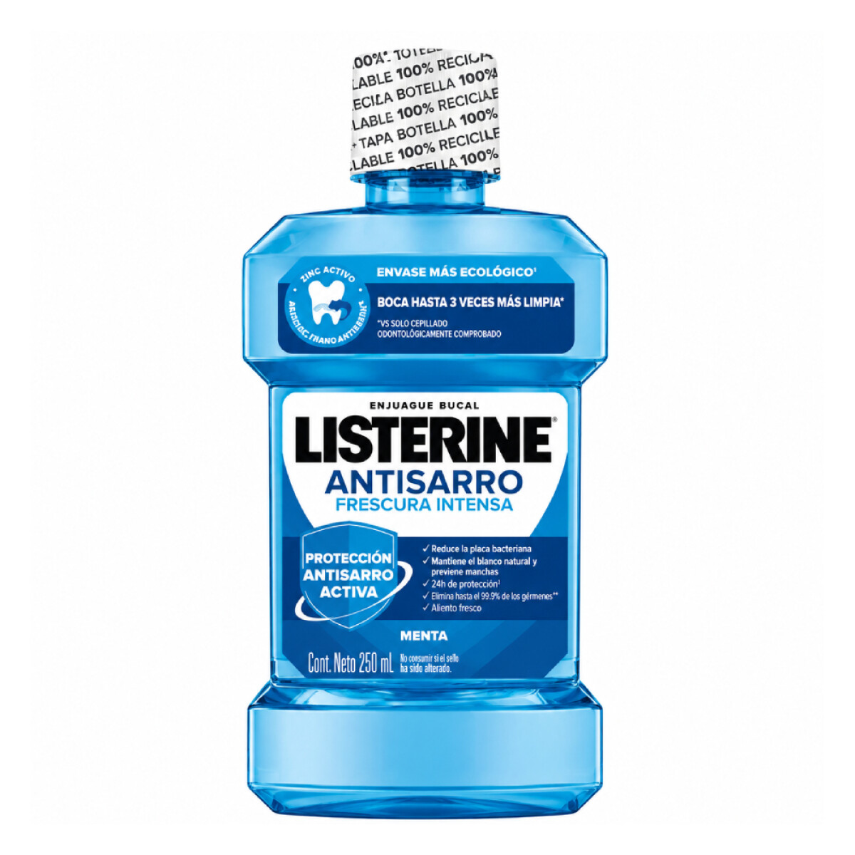 Enjuague Bucal Listerine Anti Sarro 250ml 