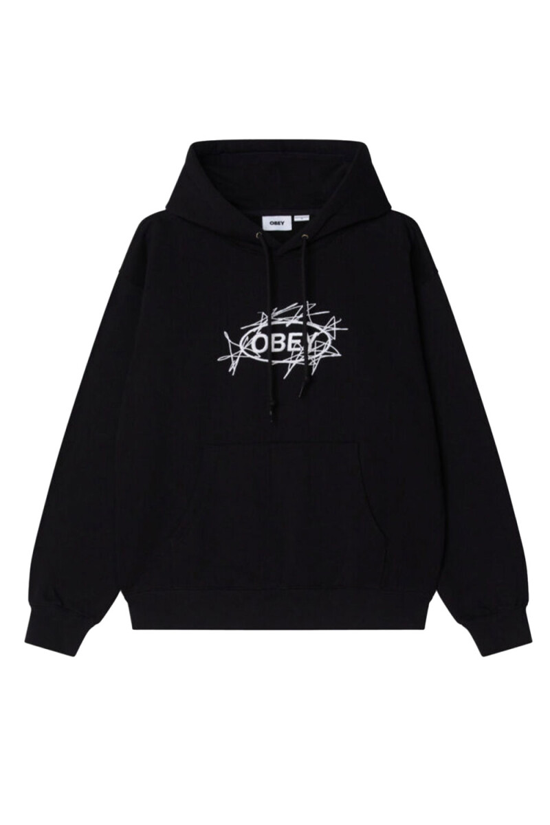 OBEY STARS HOOD Negro