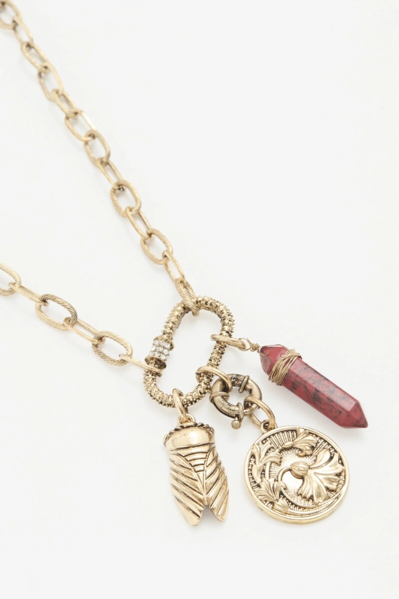 COL BLING HOOP Dorado