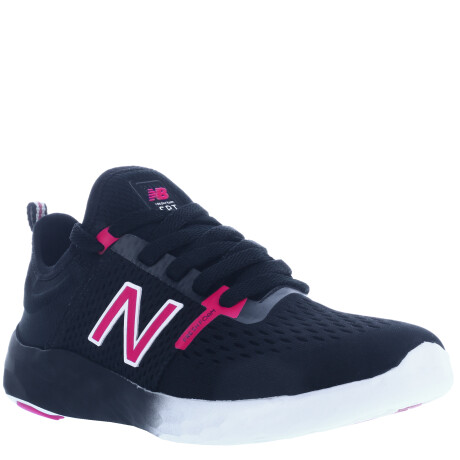 Championes de Mujer New Balance Running Wns Negro - Magenta - Blanco