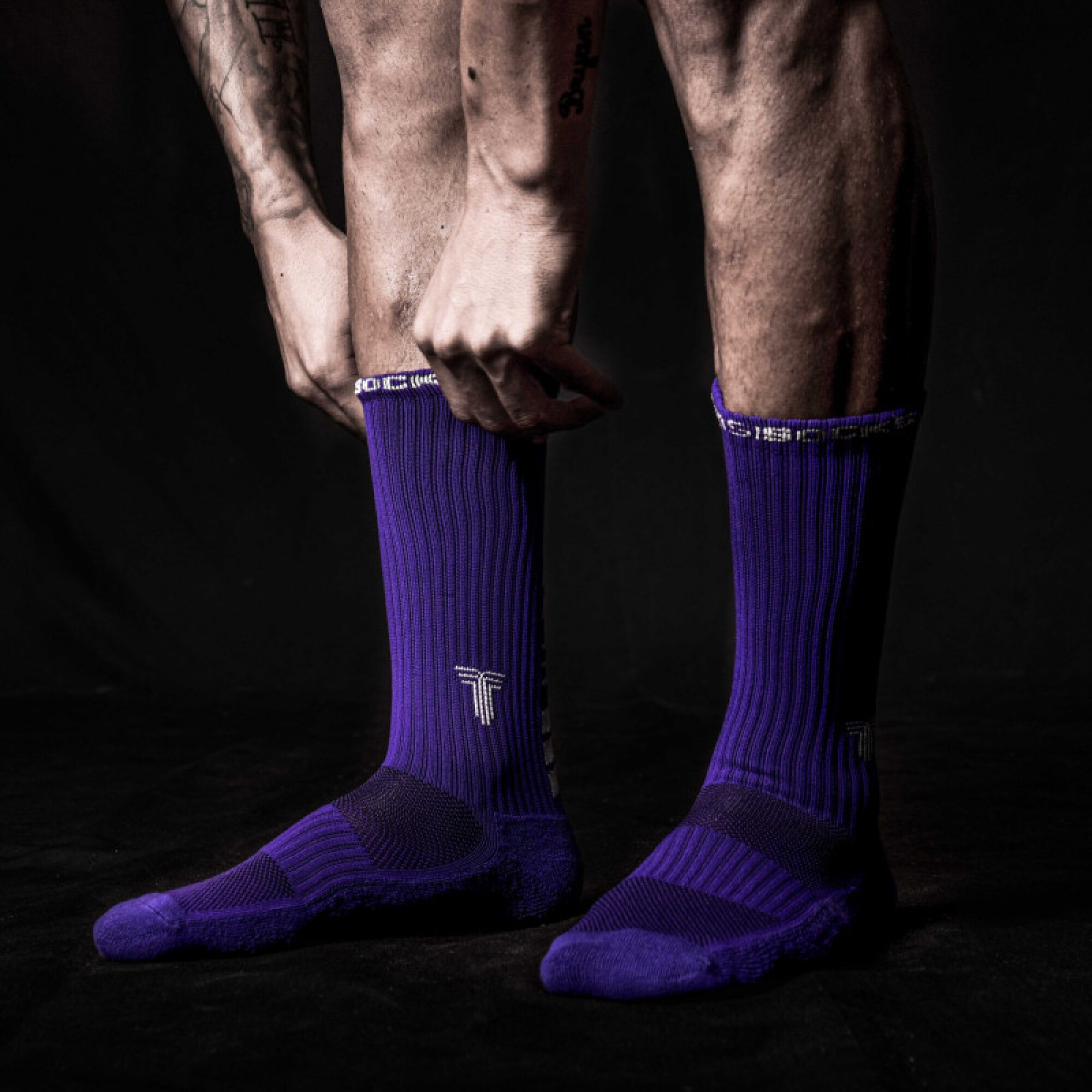 Medias Tiffosi Futbol Hombre Socks Violeta - S/C — Menpi