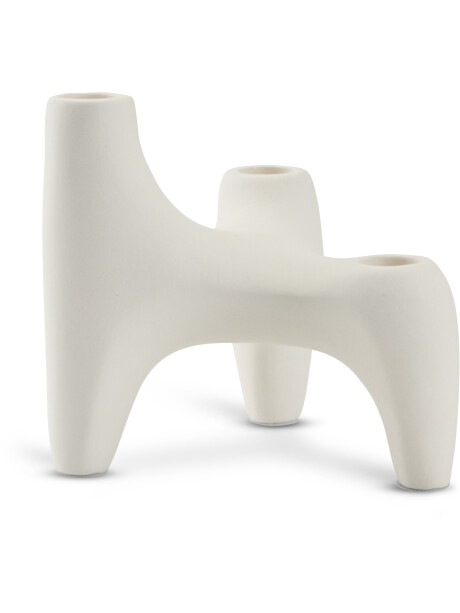 Portavelas VIGNIR A13xL16xA15cm blanco Portavelas VIGNIR A13xL16xA15cm blanco