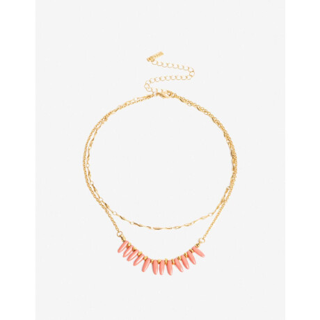 Collares Cortos Color Combinacion Bicolor