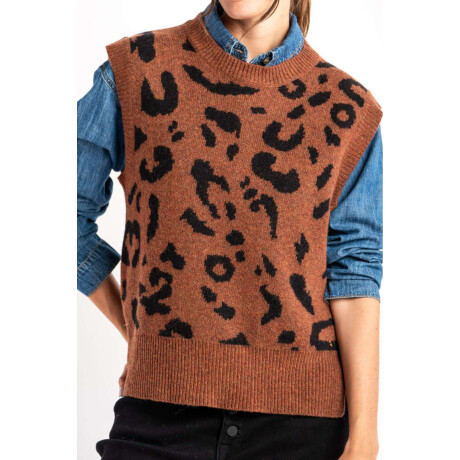 Chaleco Animal Print Animal Print