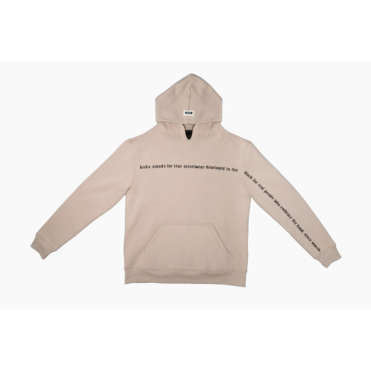 Abrigo Hoody KicksLab de Hombre - Gris 