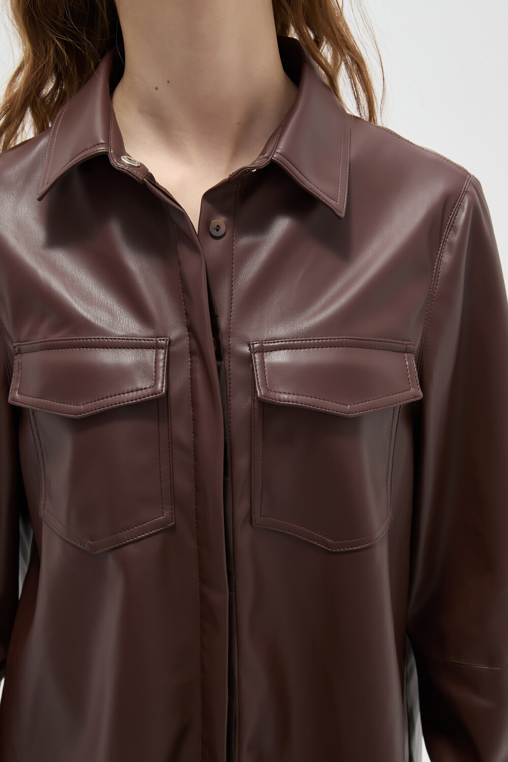 Sobrecamisa Nawah Chocolate